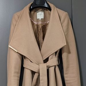 Ted Baker London - ROSE Midi Wool Wrap Coat